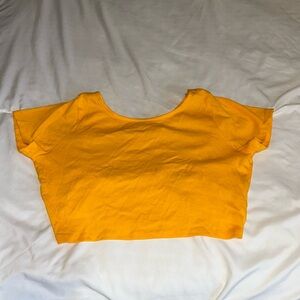 Adjustable Open Back Crop Top Summer Flattering Top